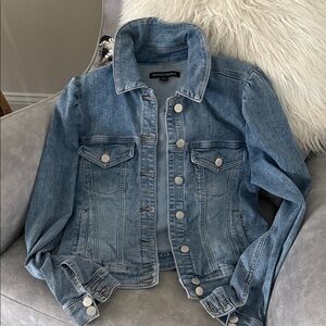 Boston Proper Light Blue Jean Jacket